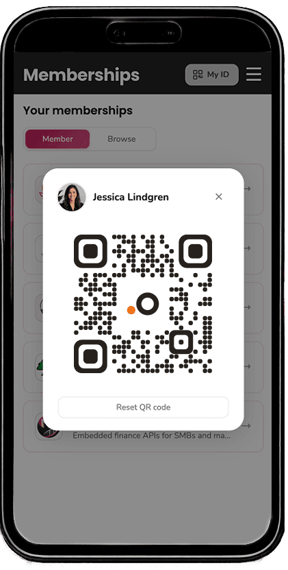 idbuddy-appen visad i en mobiltelefon